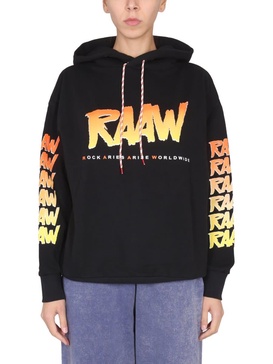 Sweatshirt With Logo Print