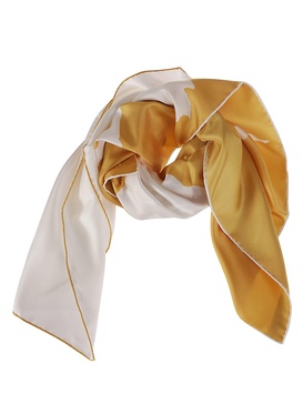 Horse Silk Split Scarf