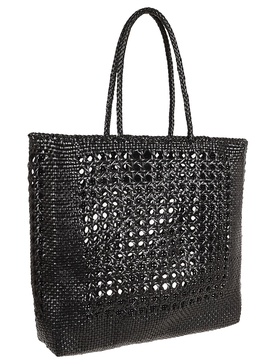 Open Cannage Weave Tote