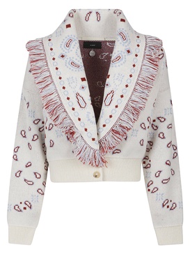 Bandana Jacquard Cardi-bomber