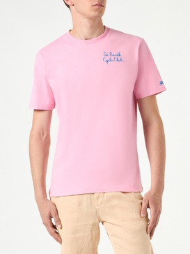Man Cotton T-shirt With Cycling Homer Simpson Print | The Simpsons Special Edition