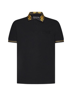 Baroque-pattern Polo Shirt