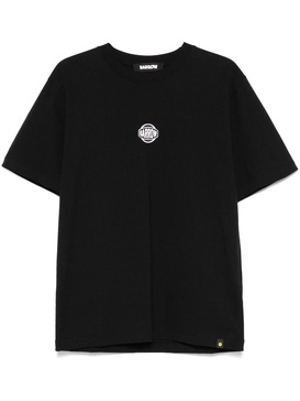Cotton T-shirt With Creative Madness Print