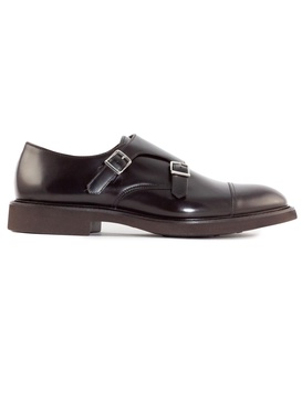 Double Buckle Cap Toe Shoes