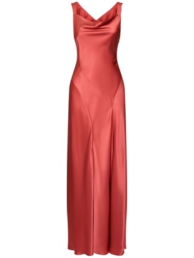 Red Silk Gown