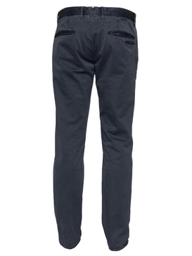 Blue Stretch-cotton Trousers