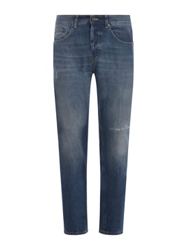 Dian Straight-leg Distressed Jeans