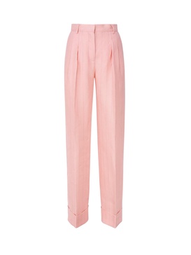 Nathalie Trousers In Linen Blend