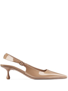Amel 50 Leather Slingback Pumps