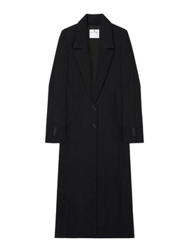 Hyperbole Heritage Crepe Longcoat