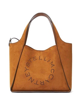 Logo Top Handle Tote Bag