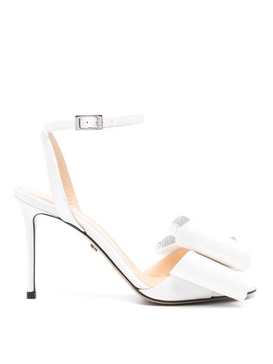 Cadeau round toe satin sandal