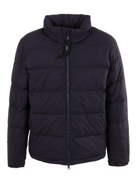 Tech fabric puffer jacket