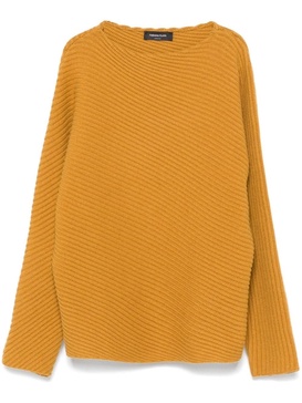 RIBBED SWERATER