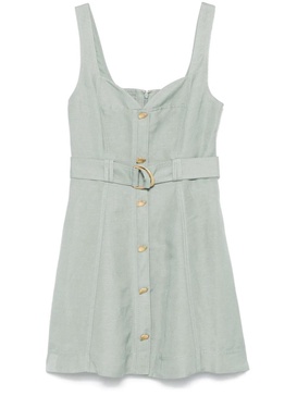 BELTED MINI DRESS