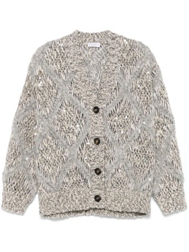 SEQUIN CARDIGAN