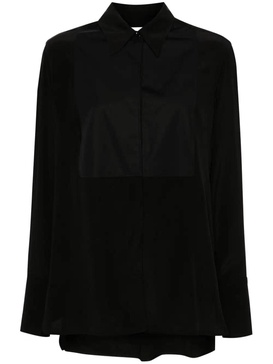 Contrast Bib Shirt