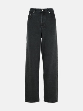'FAIRFAX' BLACK COTTON JEANS