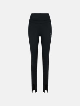 LEGGINGS IN BLACK POLYAMIDE BLEND