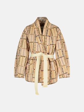 'CHANCEL' BEIGE COTTON JACKET