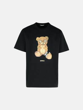 BLACK COTTON T-SHIRT