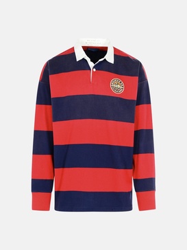 'RUGBY' MULTICOLOR COTTON POLO SHIRT