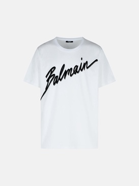 WHITE COTTON T-SHIRT