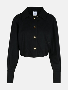 Black Virgin Wool Blend Shirt