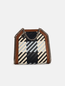 Stella McCartney 'Falabella Tiny' Blue Eco Leather Bag