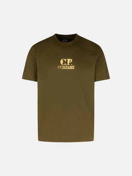 GREEN COTTON T-SHIRT