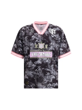 Off-White Men Fresco Soccer T-Shirt