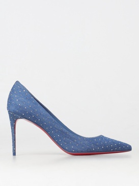 Christian Louboutin Pumps Woman Denim