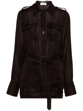 Saint Laurent Paris Women Abito Saharienne