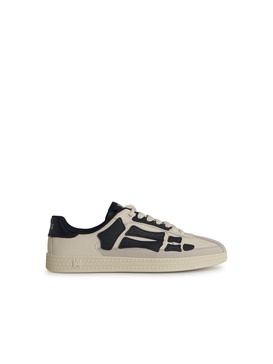 Amiri 'Pacific Bone' Black Leather Sneakers Men
