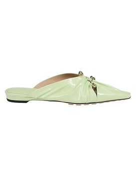 Bottega Veneta Women Bunnie Leather Mules