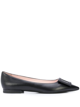 Roger Vivier Women Gommettine Leather Ballet Flats