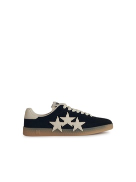 Amiri 'Pacific' Black Leather Sneakers Men