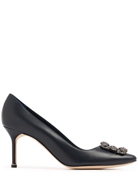 70mm Hangisi leather pumps