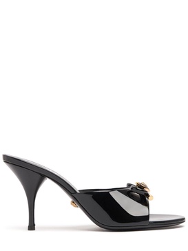 85mm Opera patent leather mules