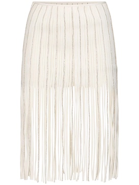 Embellished midi skirt