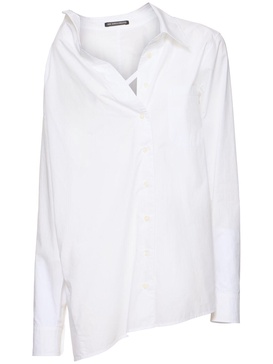 Daria dropped shoulder poplin shirt