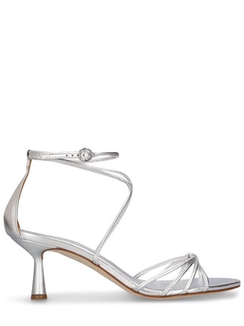65mm Luella laminated leather sandals