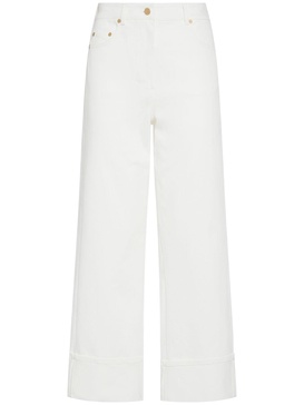 Cervia denim mid-waist cropped jeans