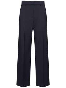 Visivo stretch wool wide pants