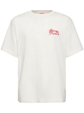 Oversized logo cotton t-shirt