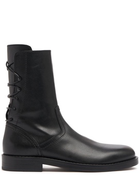 Heiko laced leather ankle boots