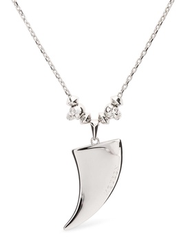 Tiger Claw brass necklace