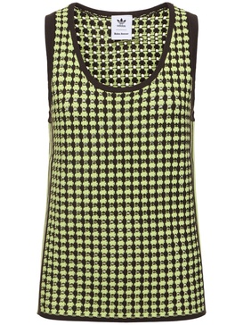 Wales Bonner crochet tank top
