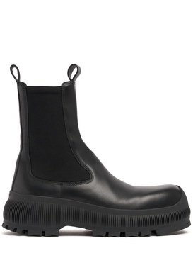 35mm Leather ankle boots