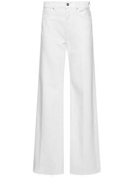 Hugh cotton straight jeans